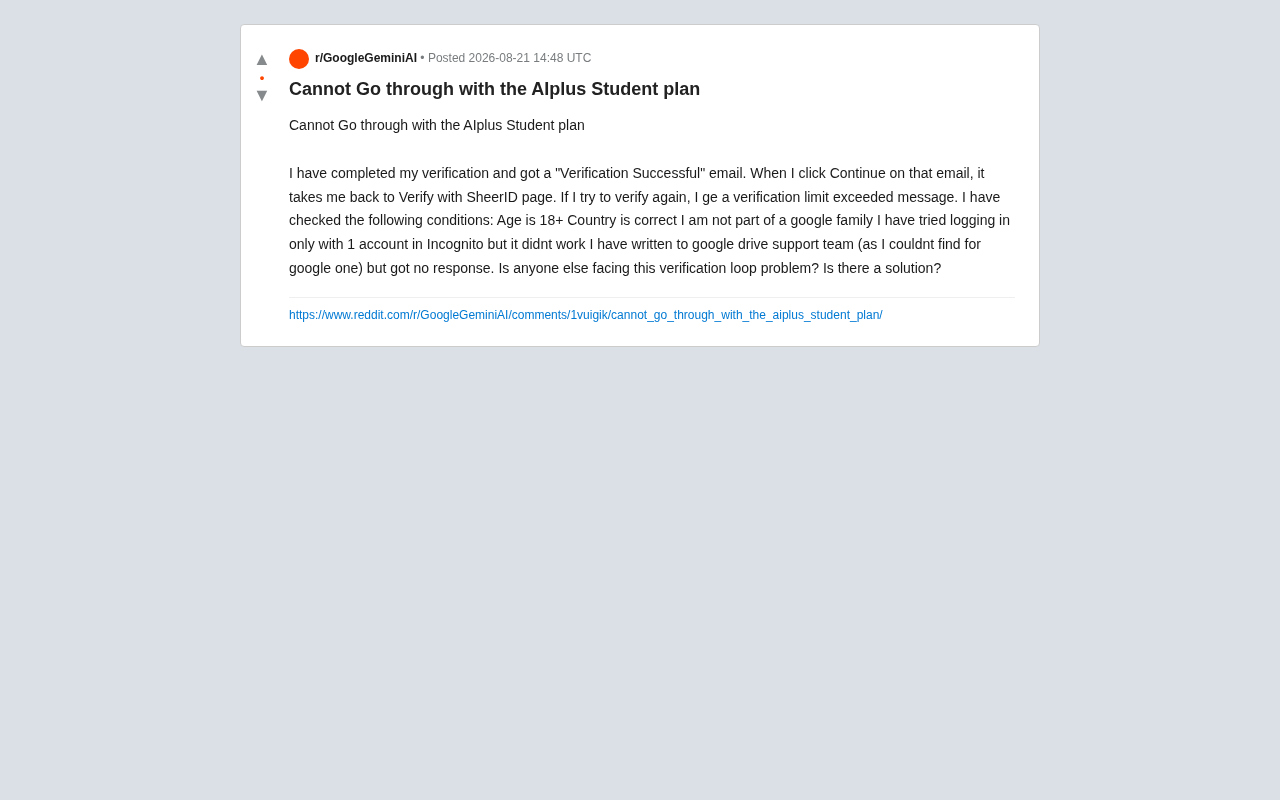 Stuck in a Google AI Plus Student Verification Loop? Causes and Solutions