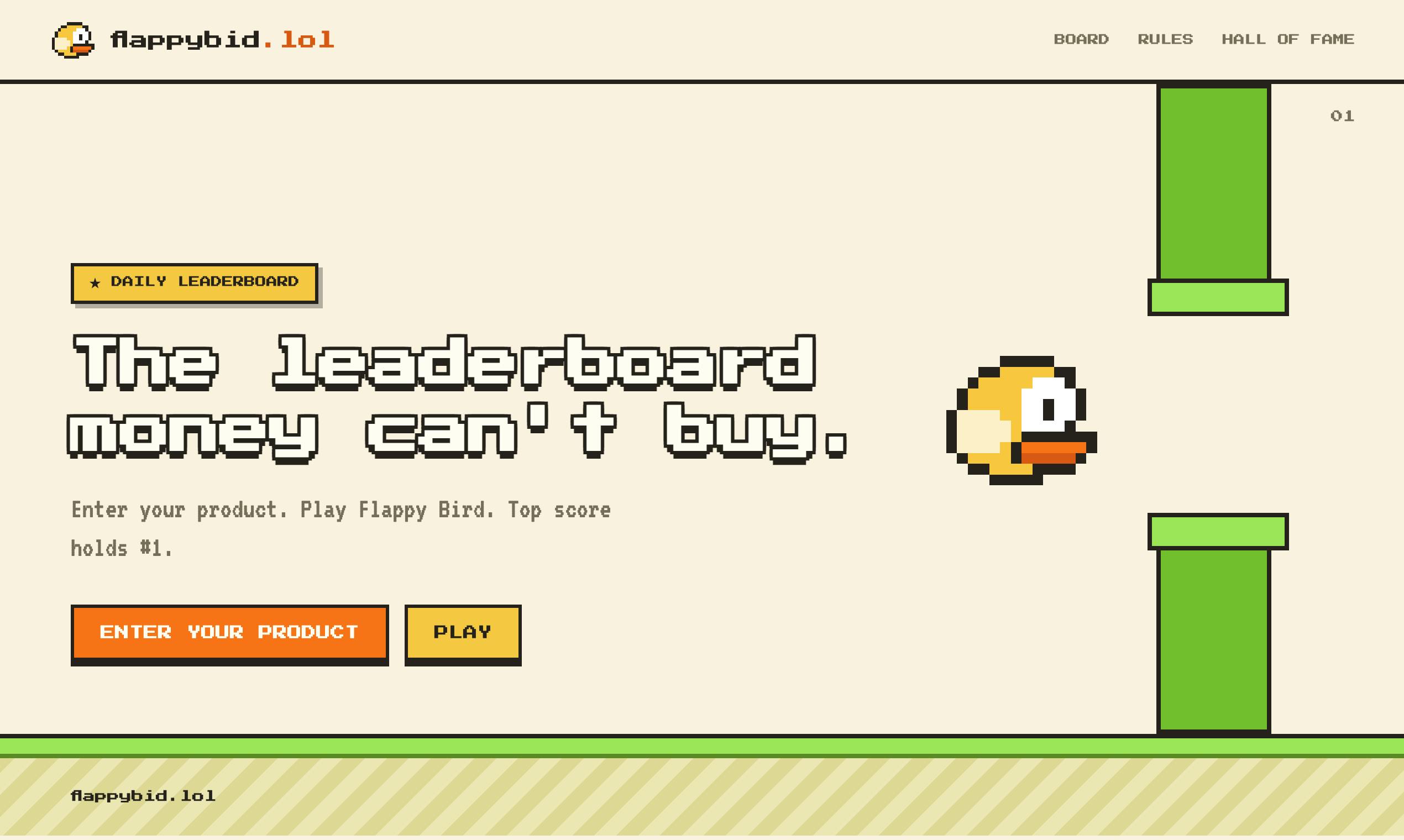 Flappy Bid:用游戏技巧赢广告位的创新实验