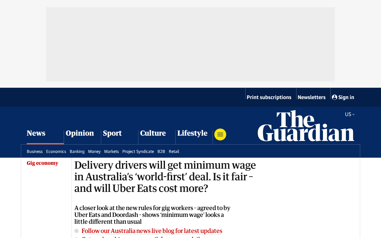 A World First in Australia: Delivery Riders to Receive Minimum Wage Guarantee