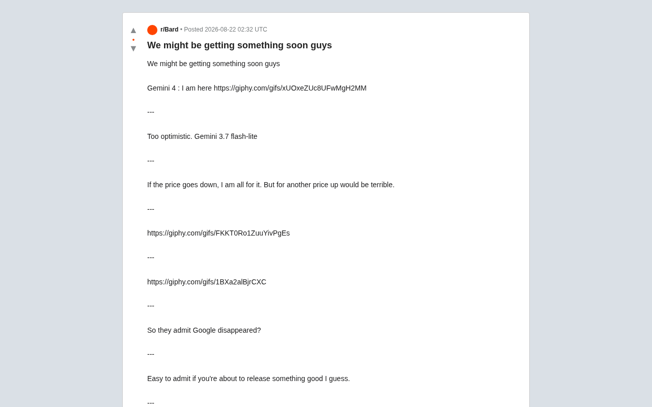Gemini新模型即将发布?Reddit社区传闻解读与理性分析