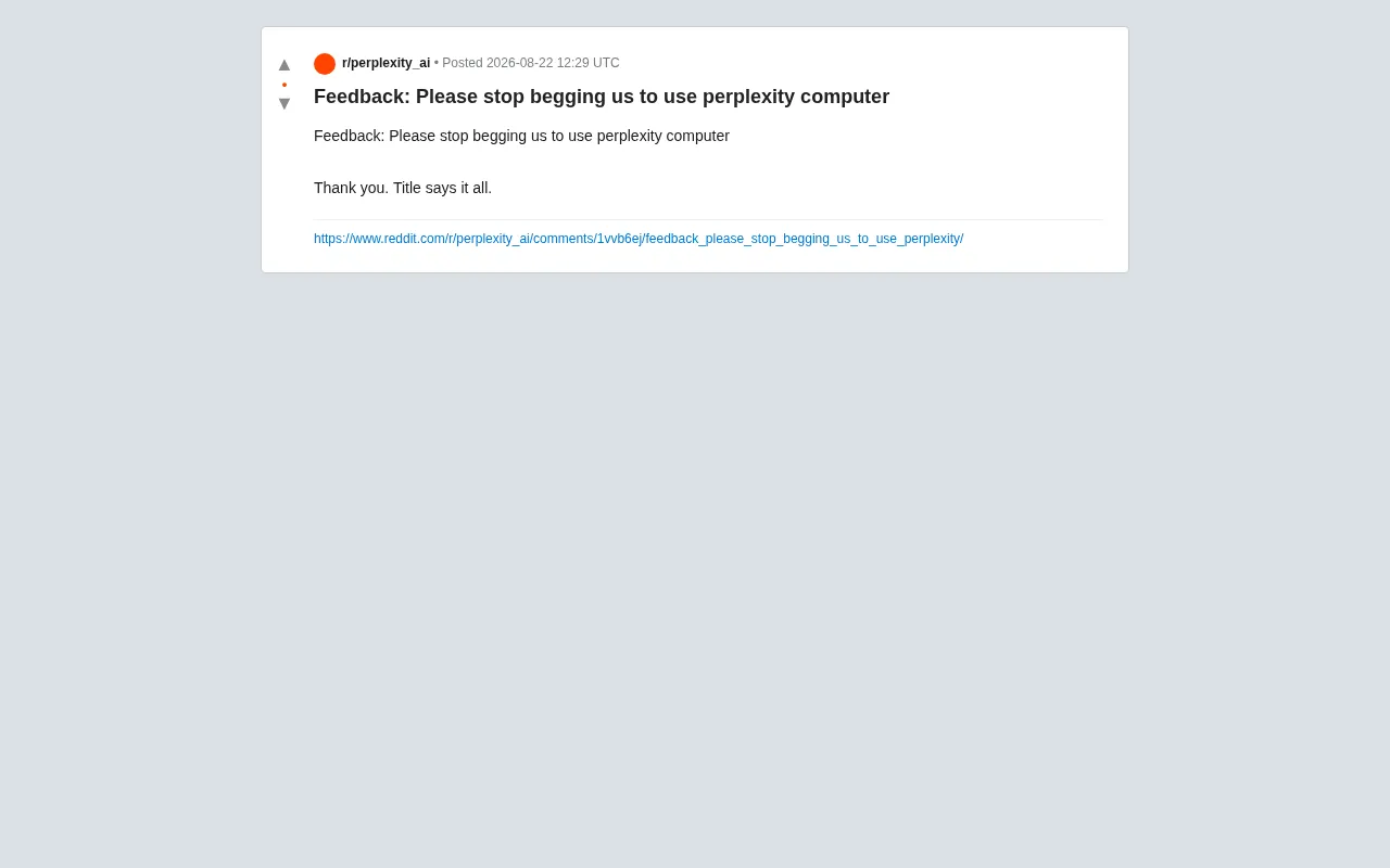Perplexity频繁推送惹众怒:AI产品的功能推广边界在哪