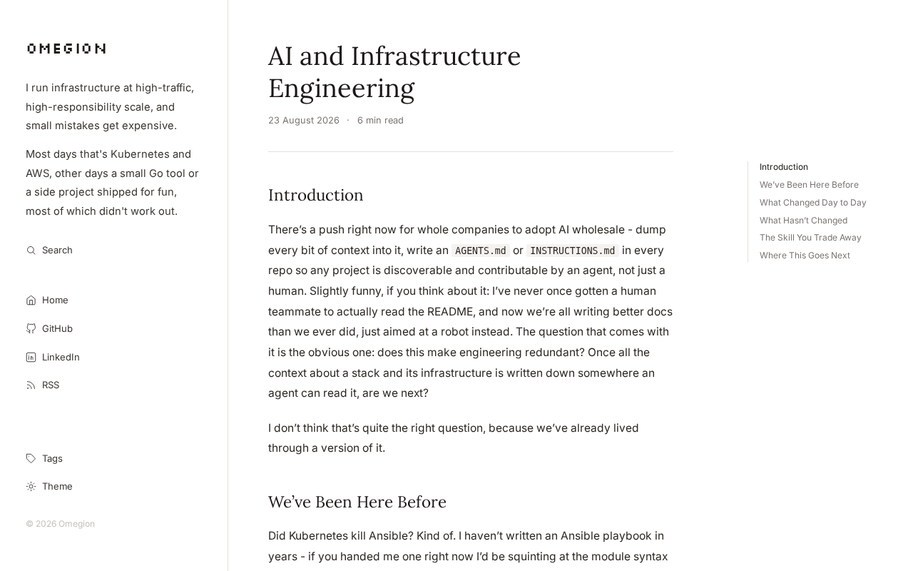 AI Reshaping Infrastructure Engineering: Use Cases, Risk Boundaries, and the New Paradigm of Human-AI Collaboration