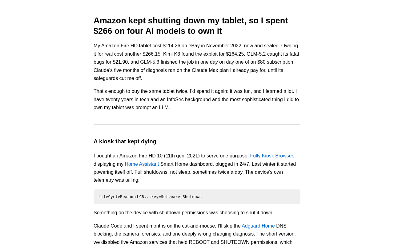 Spent $266 Using 4 AIs to Hack a Tablet: GLM-5.3 Cracked the Reverse Engineering in One Day