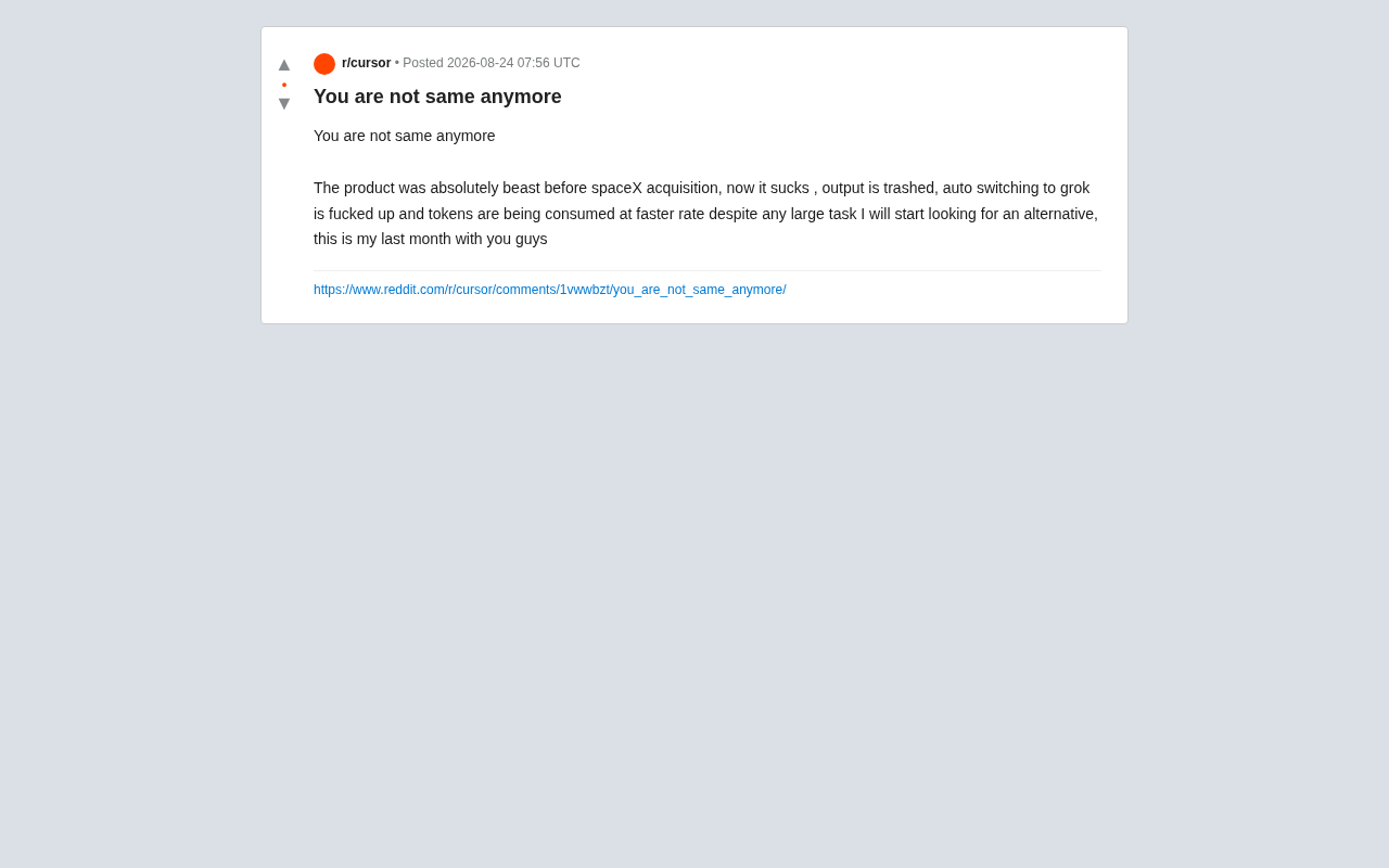 When AI Coding Tools Get Worse: A Reddit Complaint Exposes an Industry-Wide Dilemma