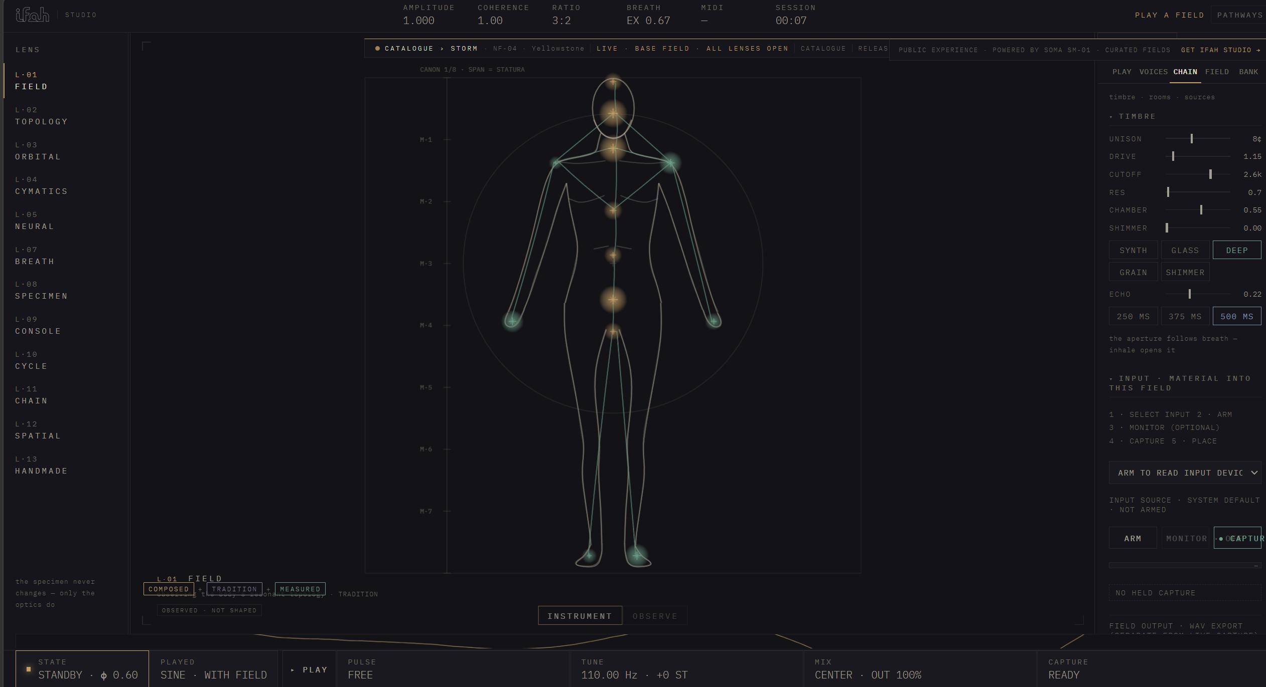 IFAH: A New Kind of Instrument That Treats Sound as Space