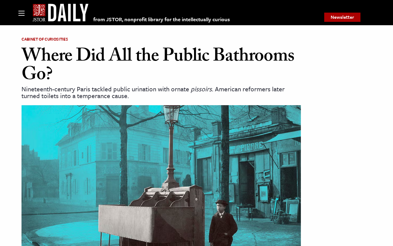 Where Did All the Public Bathrooms Go? The Deeper Crisis Behind Disappearing Urban Infrastructure