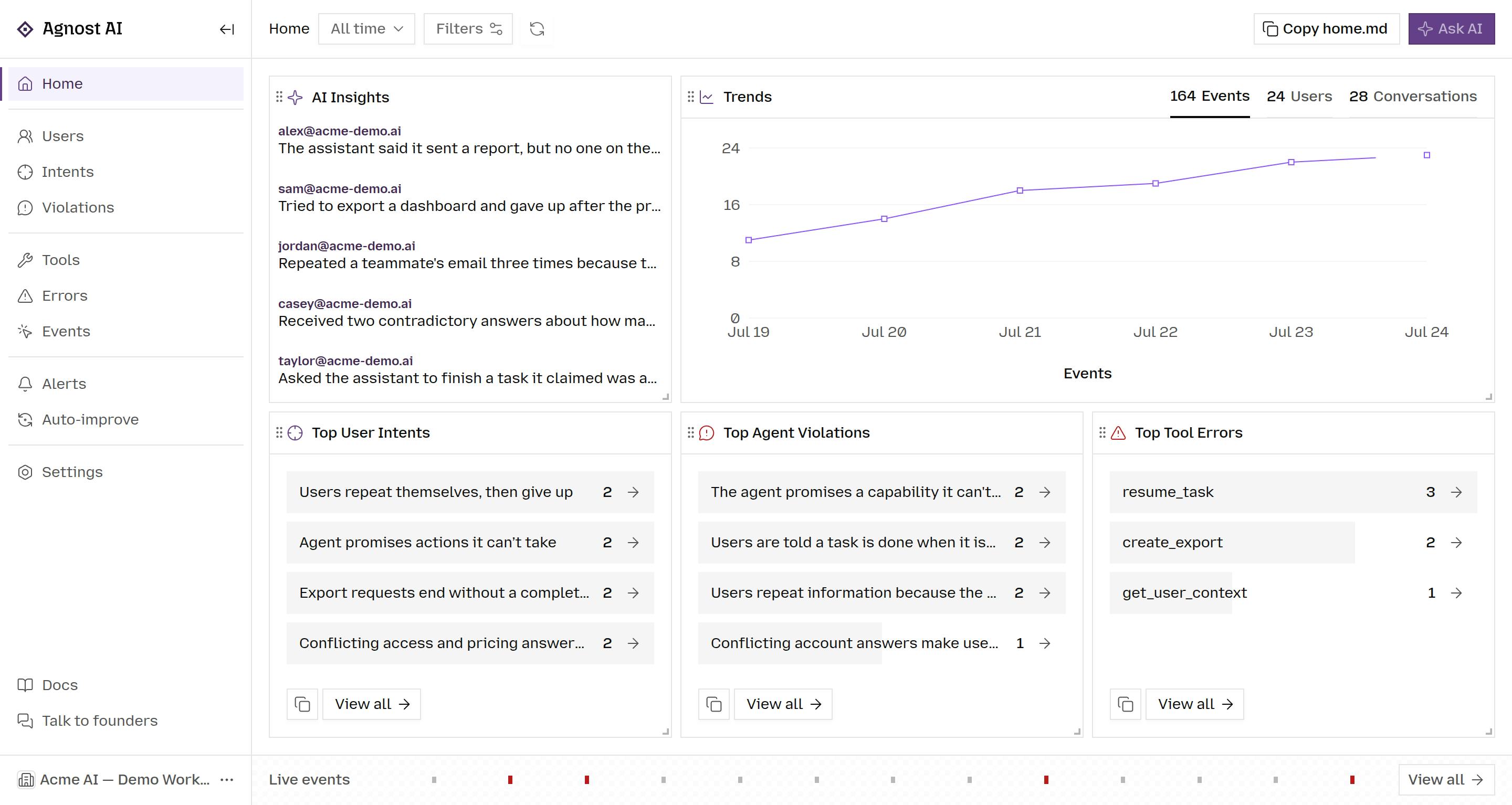 Agnost AI: Catching the Hidden Agent Failures Your Evals Miss