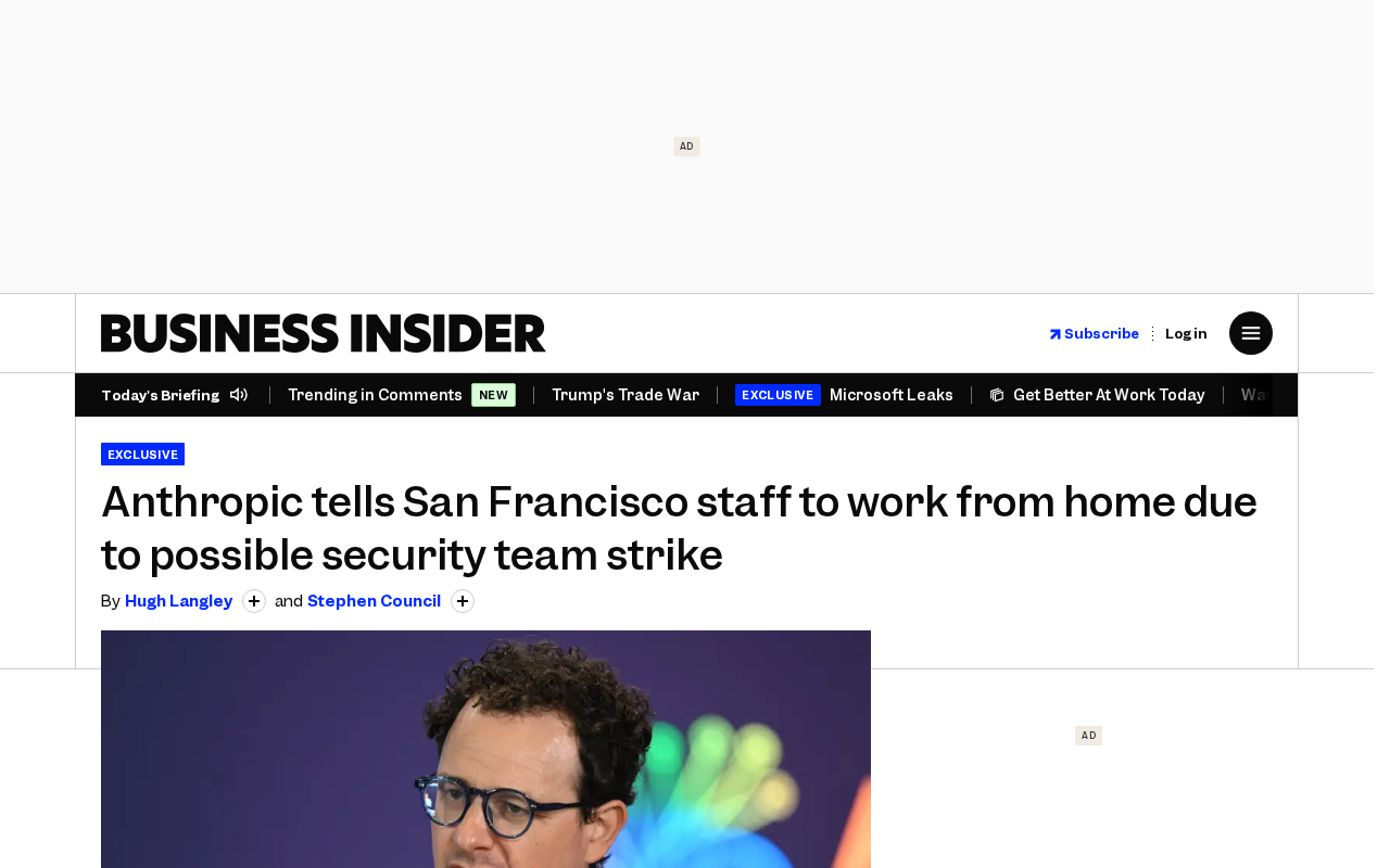 Anthropic Security Team Strike Threat: An Internal Governance Crisis at an AI Safety Company