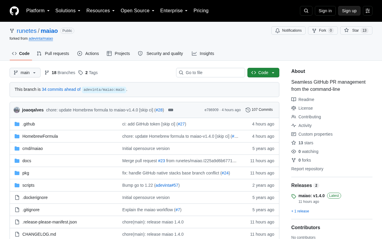 Maiao: Bringing Gerrit-Style Code Review Workflow to GitHub