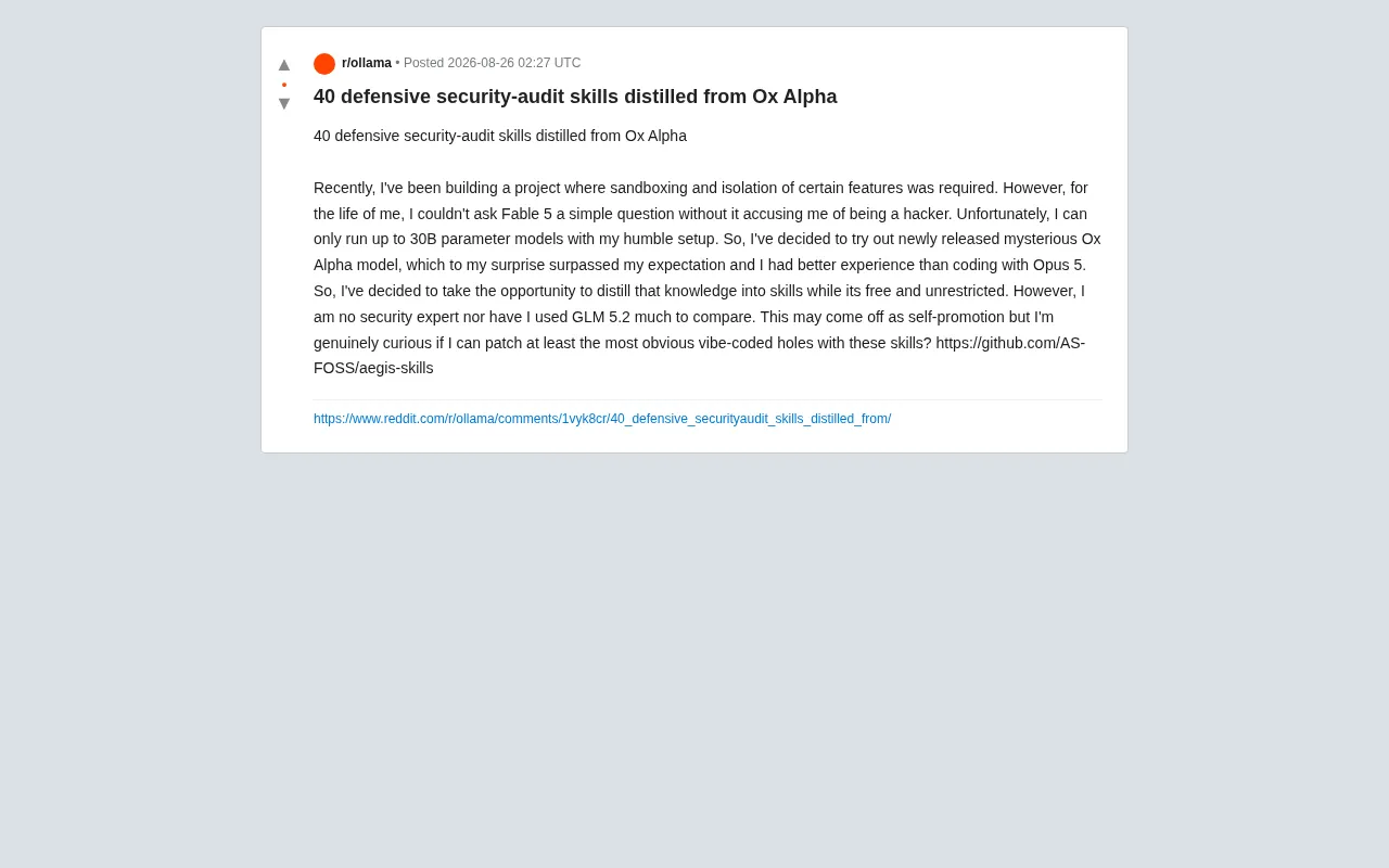 aegis-skills开源项目:40个防御性安全审计技能详解