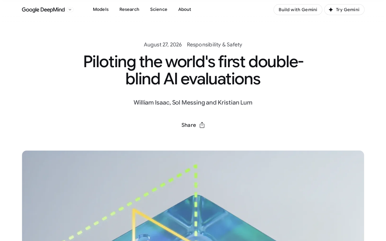 The World's First Double-Blind AI Evaluation Explained: A Scientific Turn in AI Benchmarking