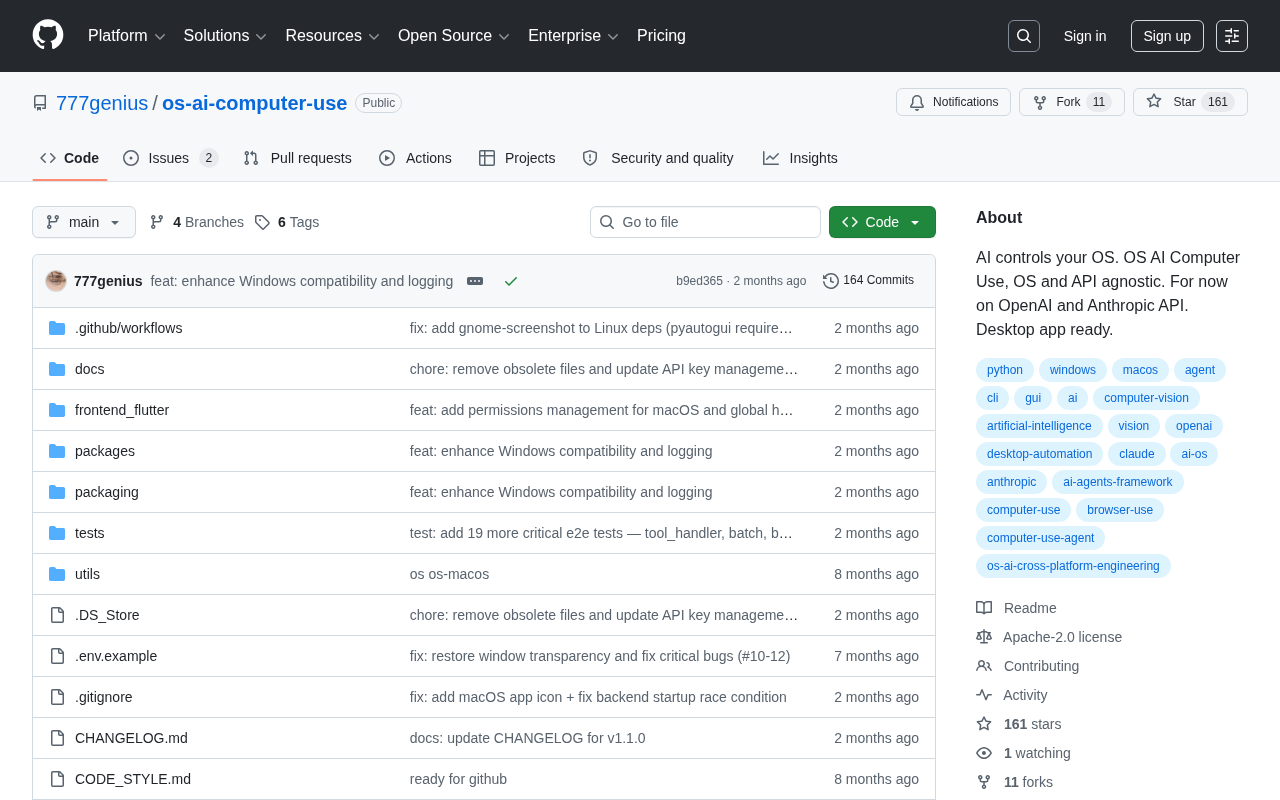 OS AI Computer Use: A Cross-Platform Open-Source AI Desktop Automation Tool Explained