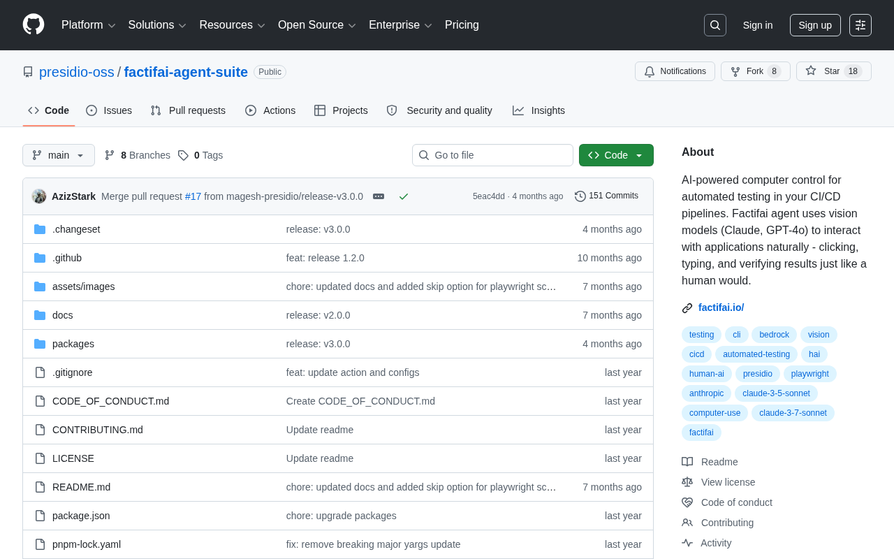 Factifai: A Deep Dive into the Visual AI-Powered Open-Source Tool for CI/CD Automated Testing