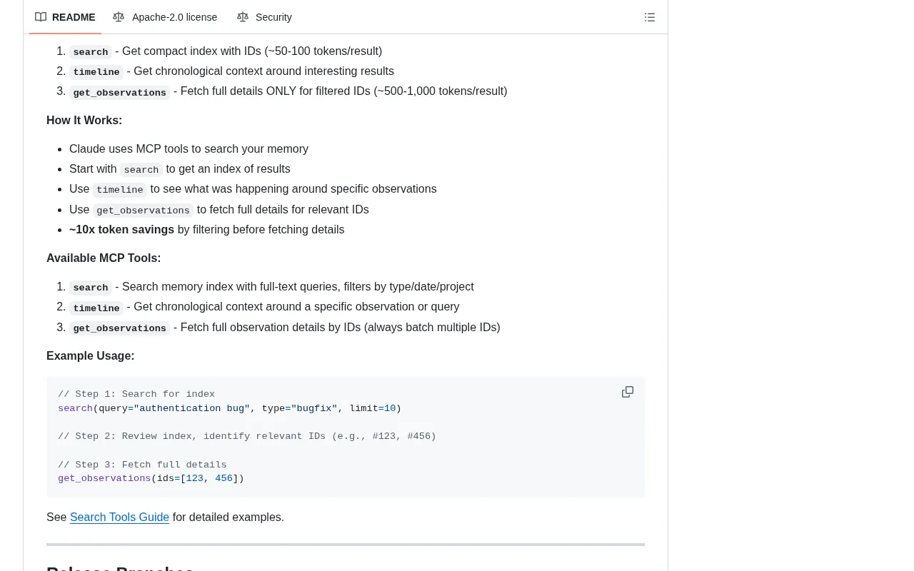 github source: thedotmack/claude-mem: Persistent Context Across Sessions for Every Agent – Captures everything your