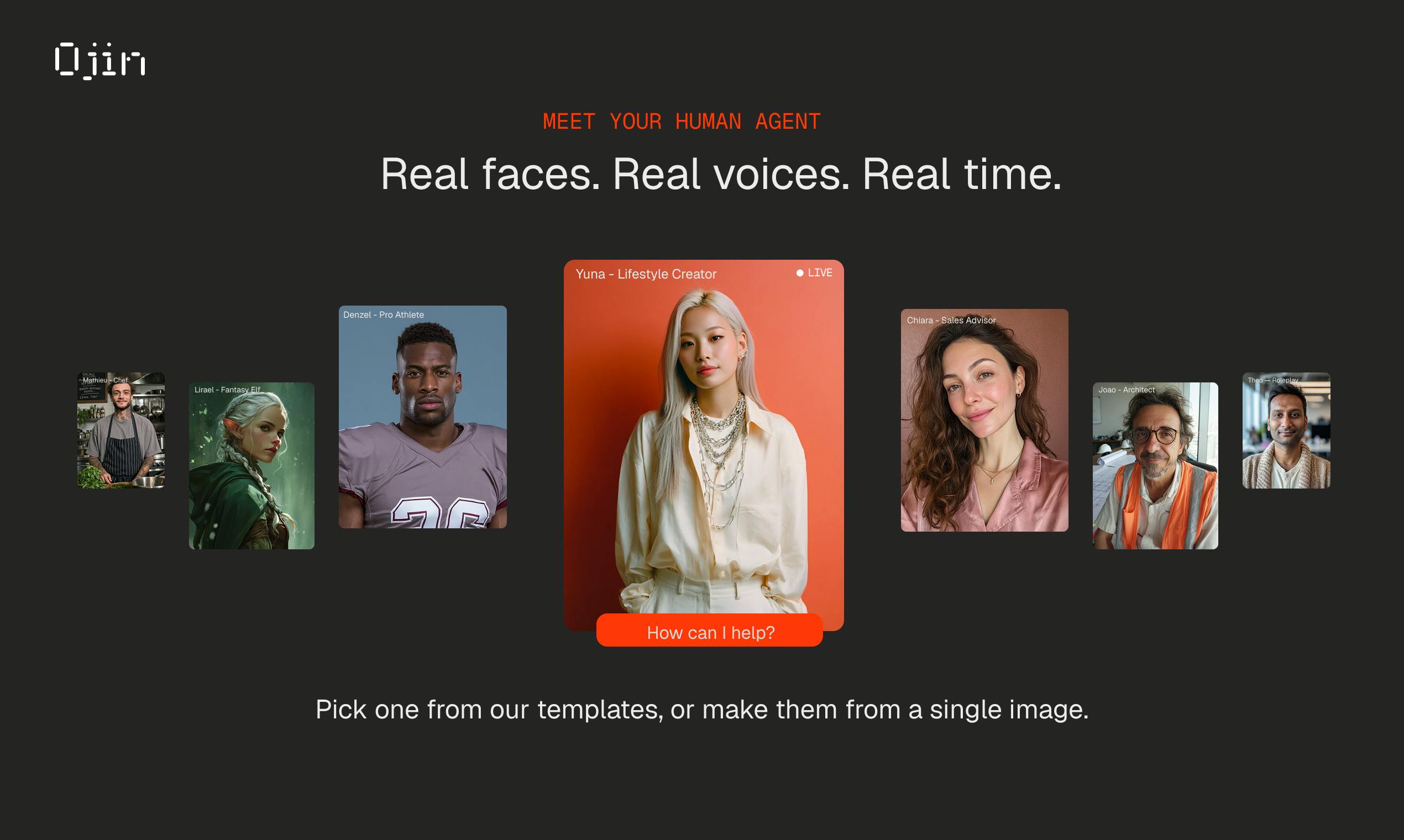 Ojin Product Screenshot