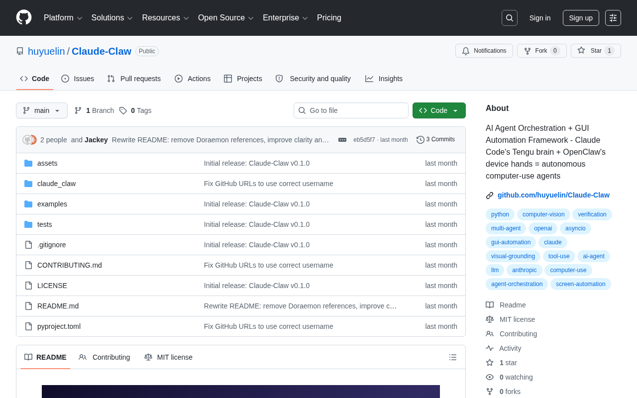 Claude-Claw Open Source Project Analysis: The Brain + Hands AI Agent Orchestration Architecture