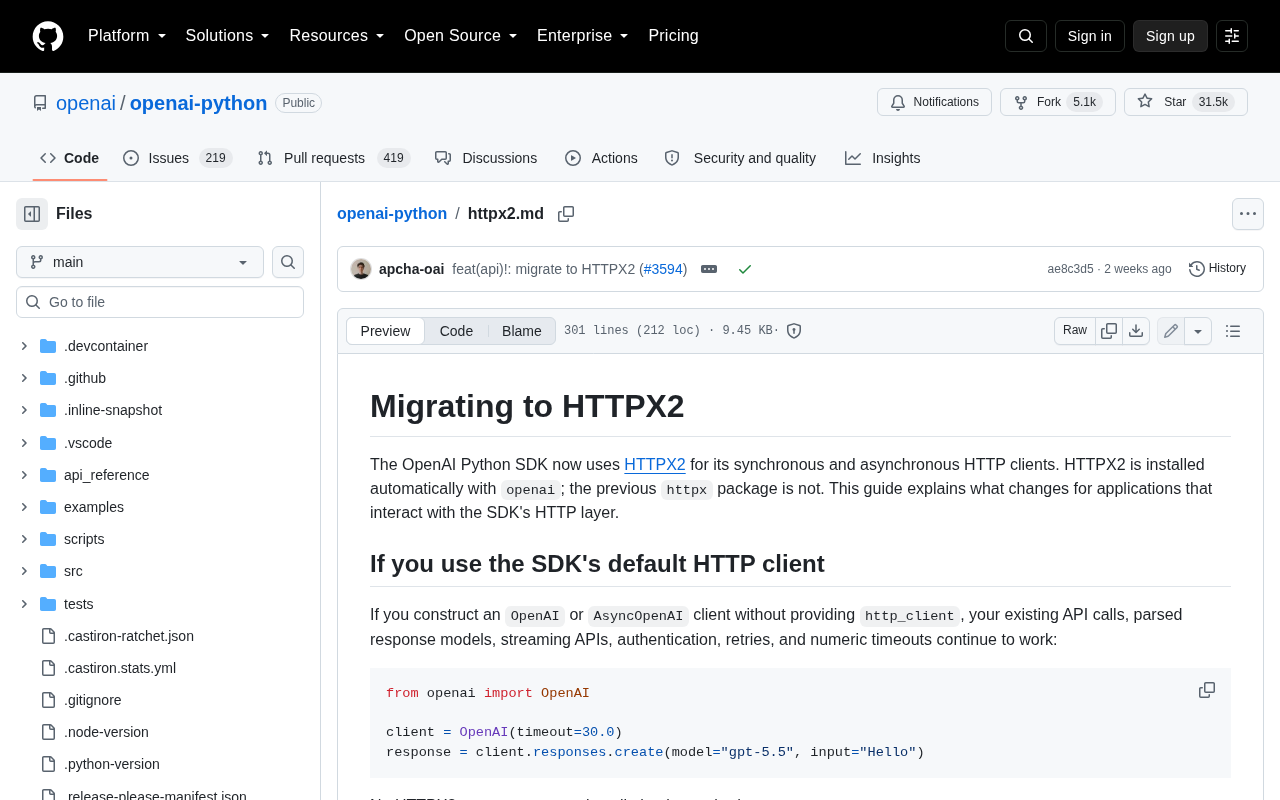 OpenAI's Migration to HTTPX: Why They Abandoned the requests Library