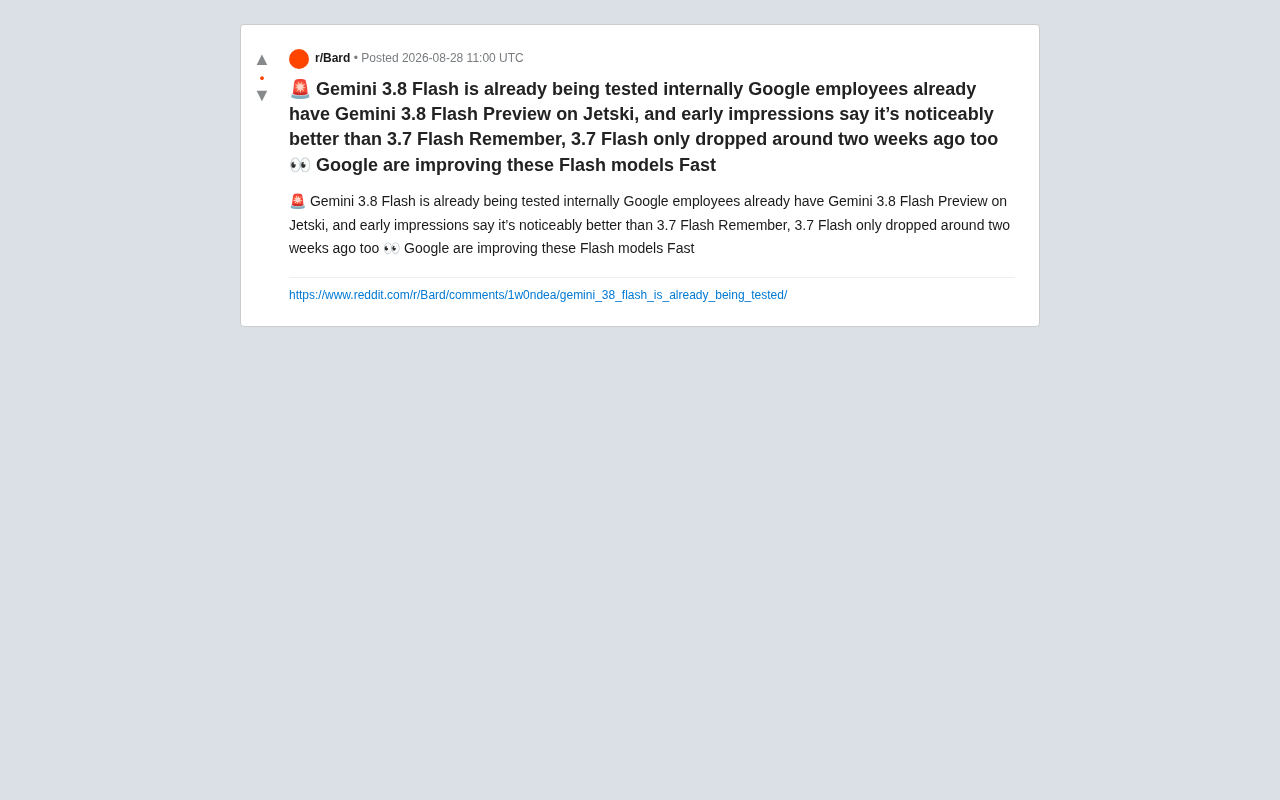 Gemini 3.8 Flash Leaked in Internal Testing: Google's Aggressive Two-Week Iteration Strategy