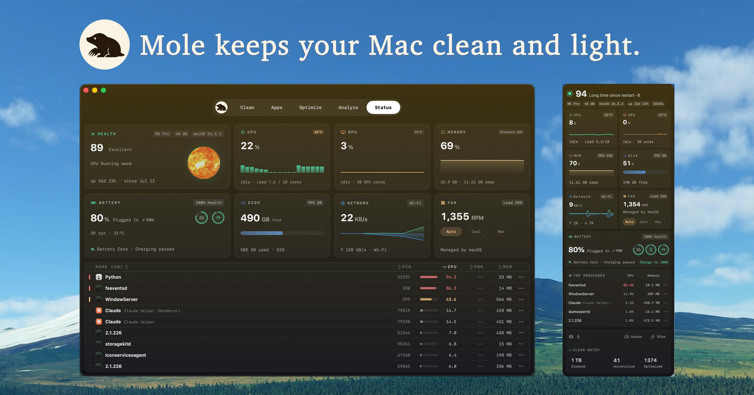 Mole Review: A Lightweight Native Mac Cleaning Tool with Privacy-First System Management