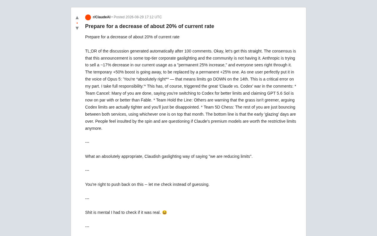 Anthropic Cuts Quotas by 17% While Claiming a 25% Increase — Users Slam Corporate Spin