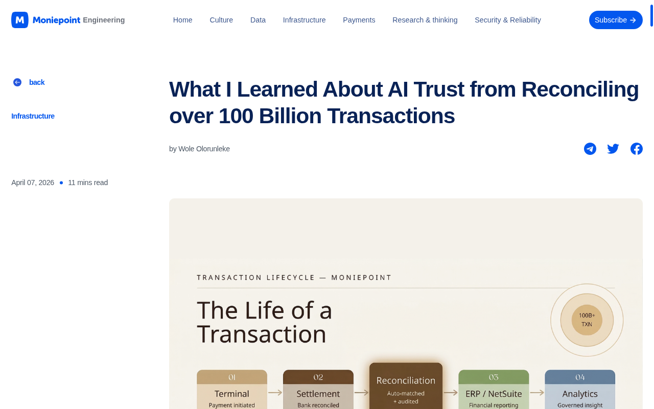 AI Trust Layering Principles I Learned from Reconciling Hundreds of Billions of Transactions