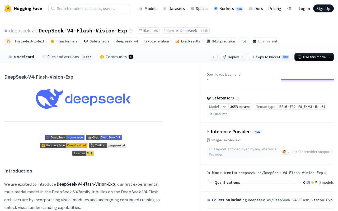 DeepSeek-V4-Flash-Vision-Exp Explained: V4 Architecture, Multimodal Capabilities, and Lightweight Deployment