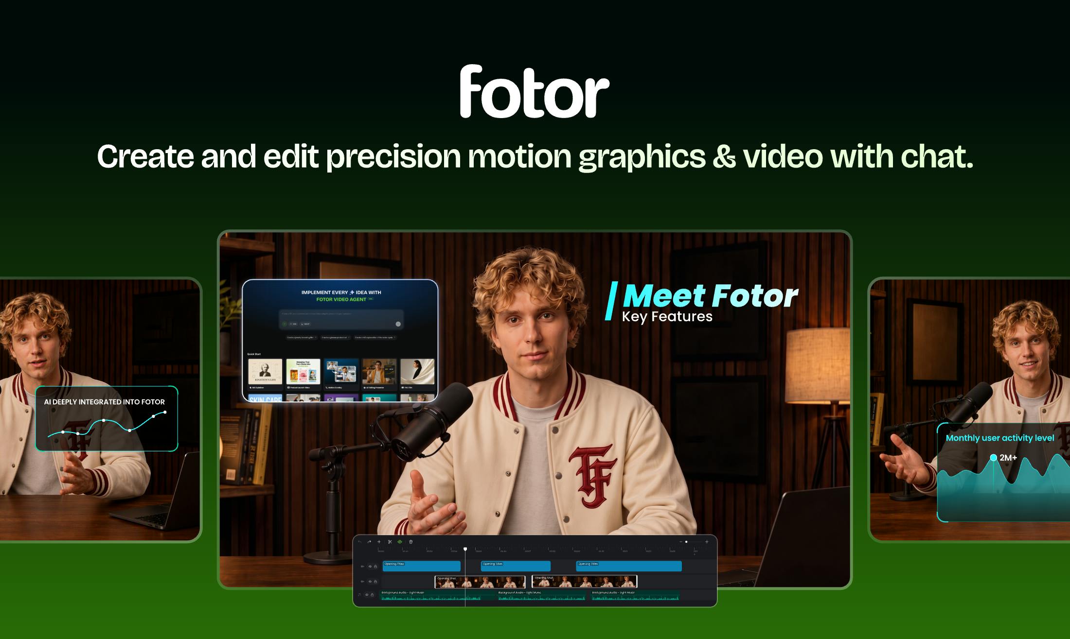 Fotor Video Agent:用对话生成可编辑视频的AI工具深度解析