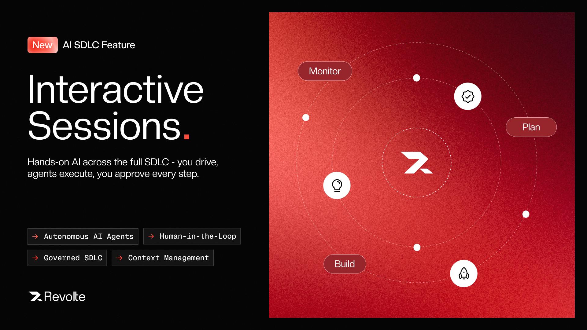 Revolte Interactive Sessions: How AI Agents Can Span the Entire Software Development Lifecycle
