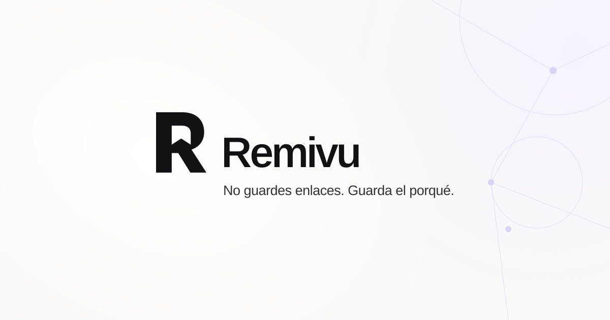 Remivu Review: A Cross-Platform Content Manager That Rebuilds Your Bookmarks Around Memory Logic