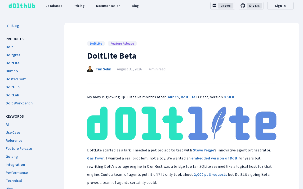 DoltLite: Injecting Git Version Control into SQLite with 2,000 AI Pull Requests