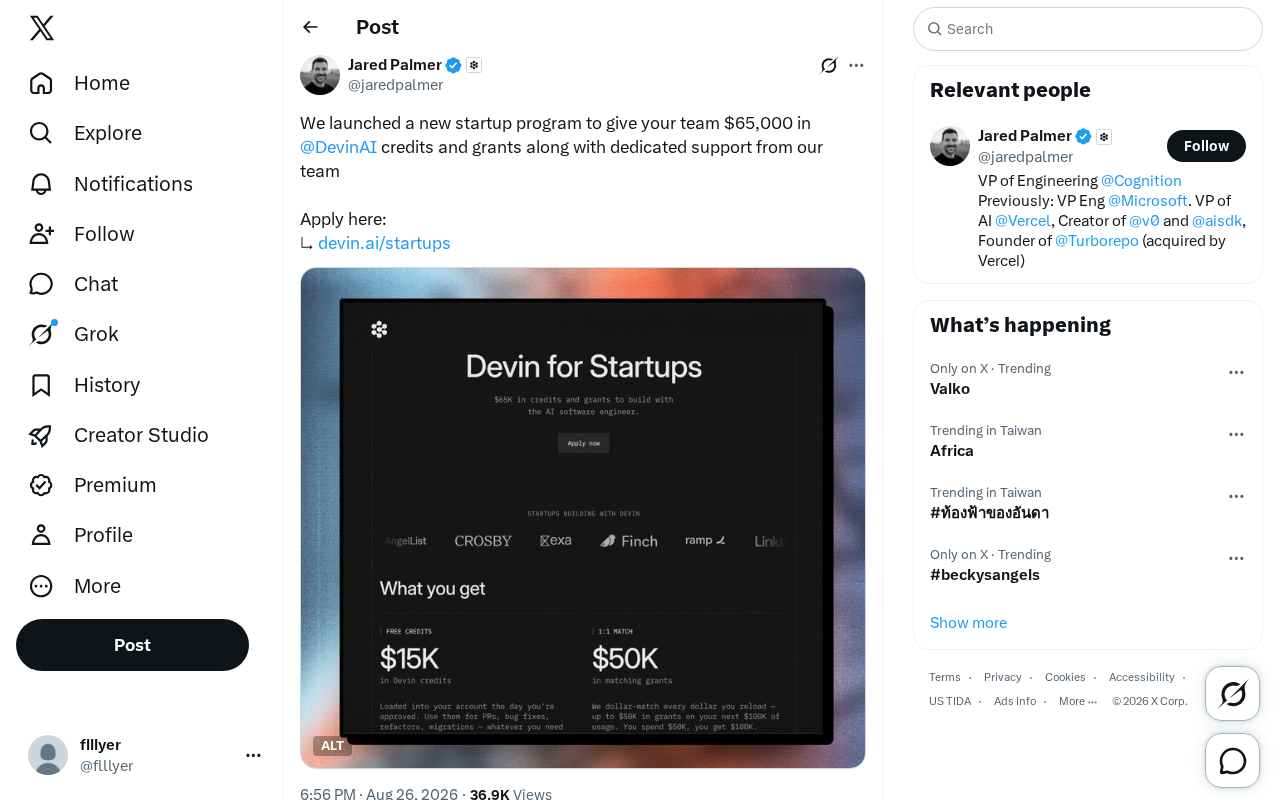 Devin Launches Startup Program: $65K in AI Coding Credits Plus Dedicated Technical Support