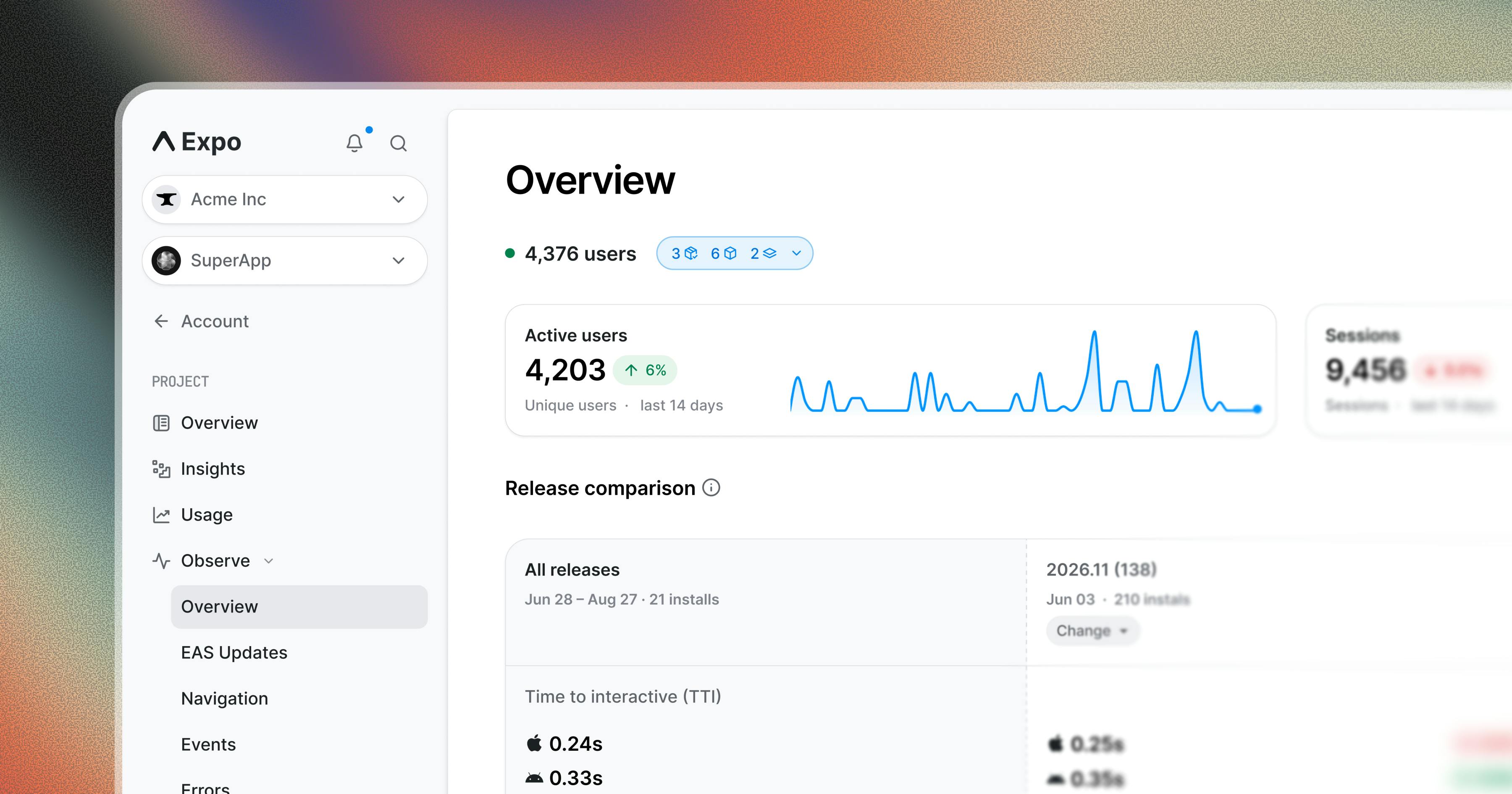 EAS Observe: A Deep Dive into the Performance Monitoring Tool Built for Expo and React Native
