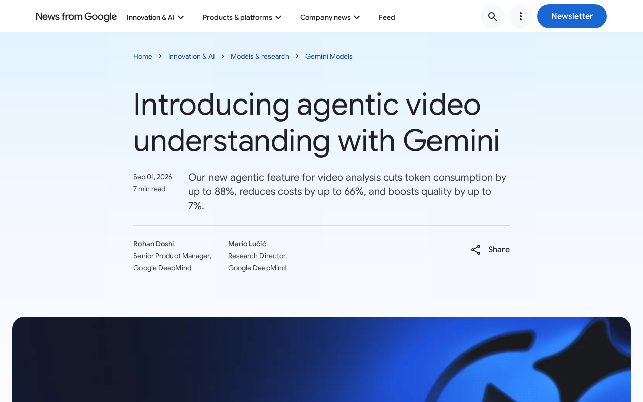 Gemini Agentic Video Understanding: 88% Token Reduction, 66% Cost Savings — A Complete Breakdown
