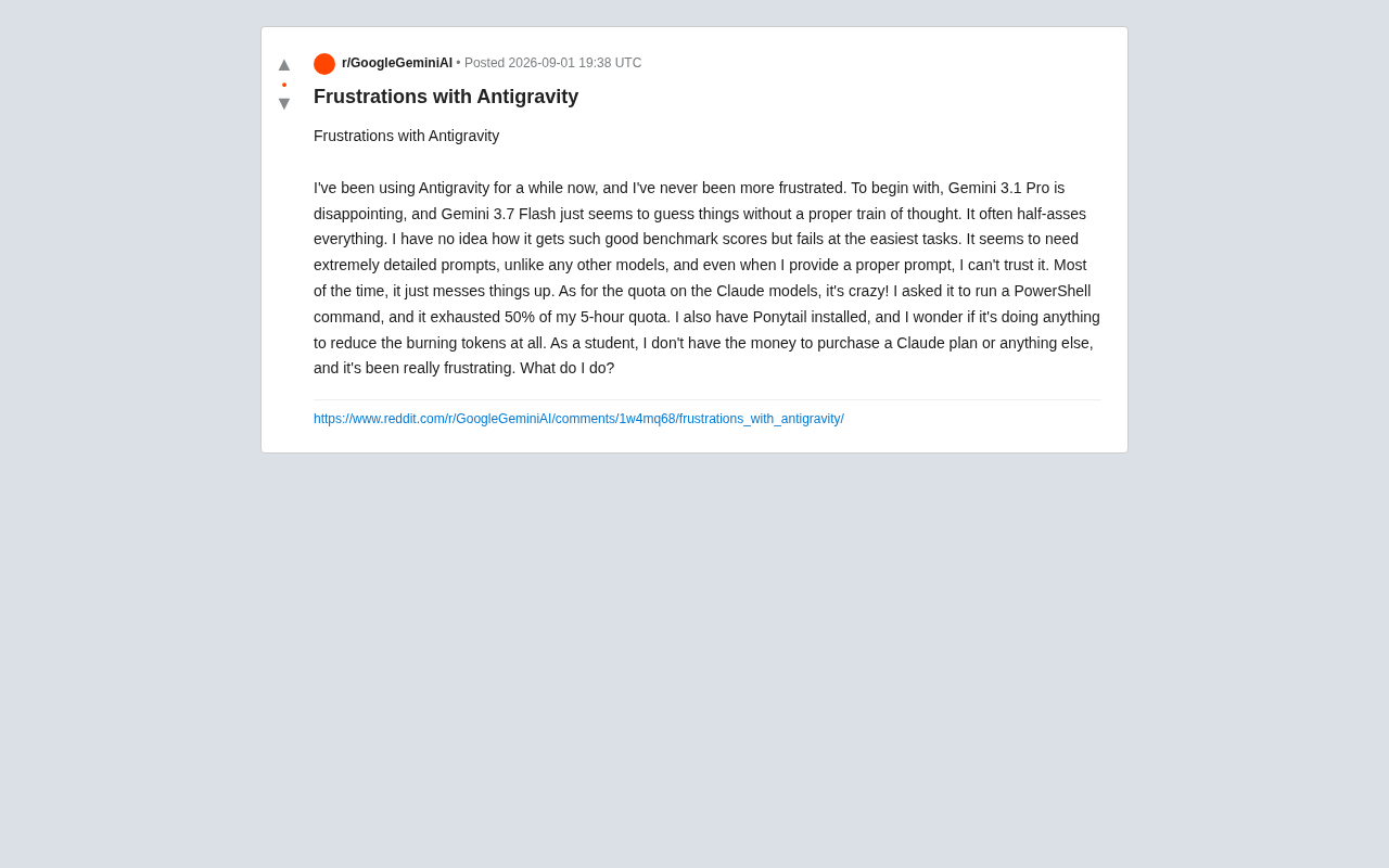 Antigravity Hands-On Review: Model Failures and Quota Anxiety — A Developer's Real Talk