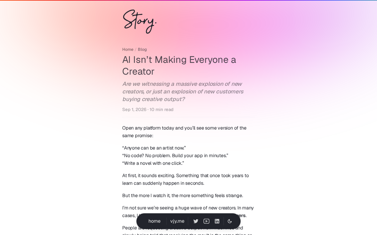 AI与创作者话题讨论截图