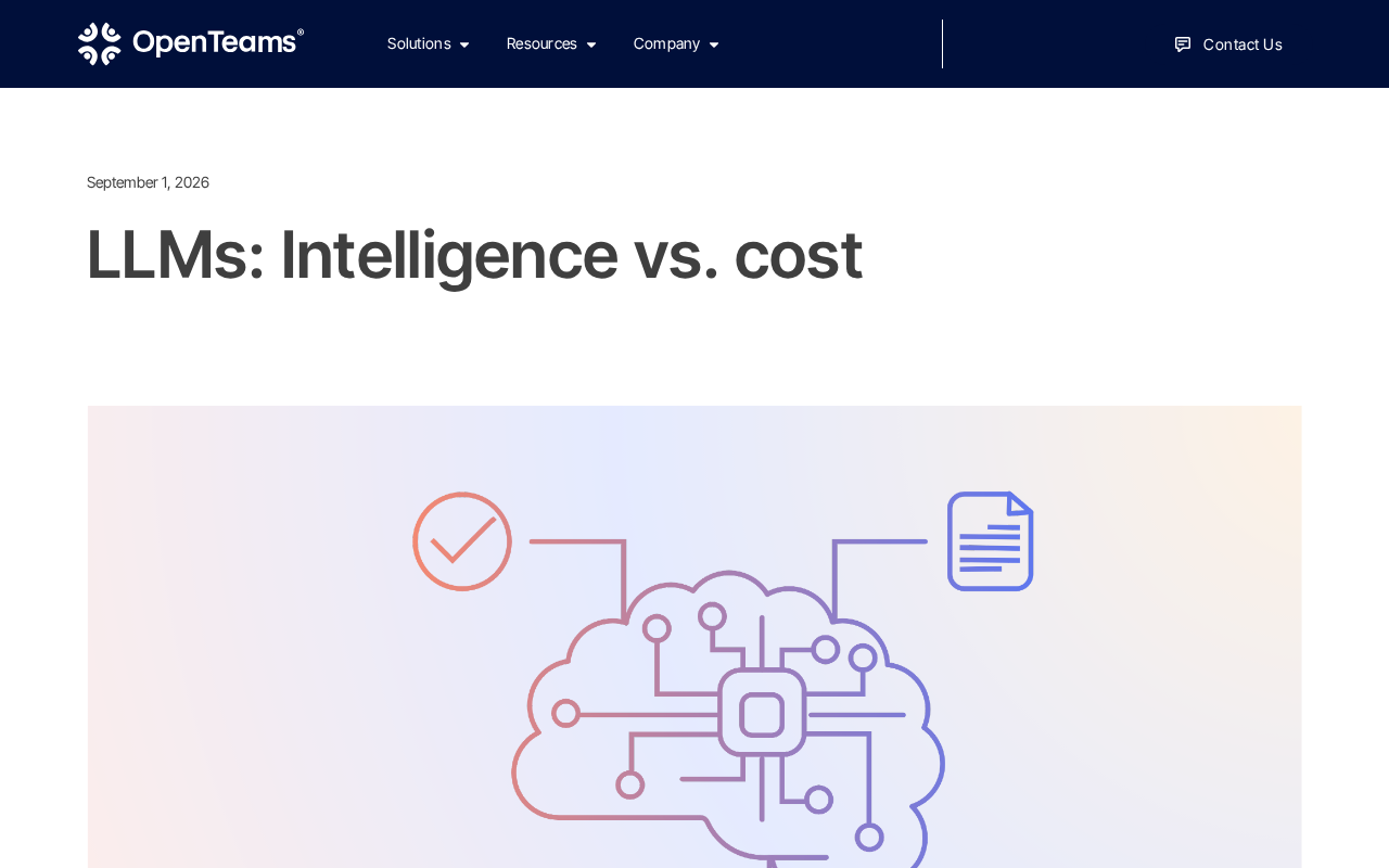 The Pareto Optimum of LLM Intelligence vs. Cost: A Practical Guide for Developers