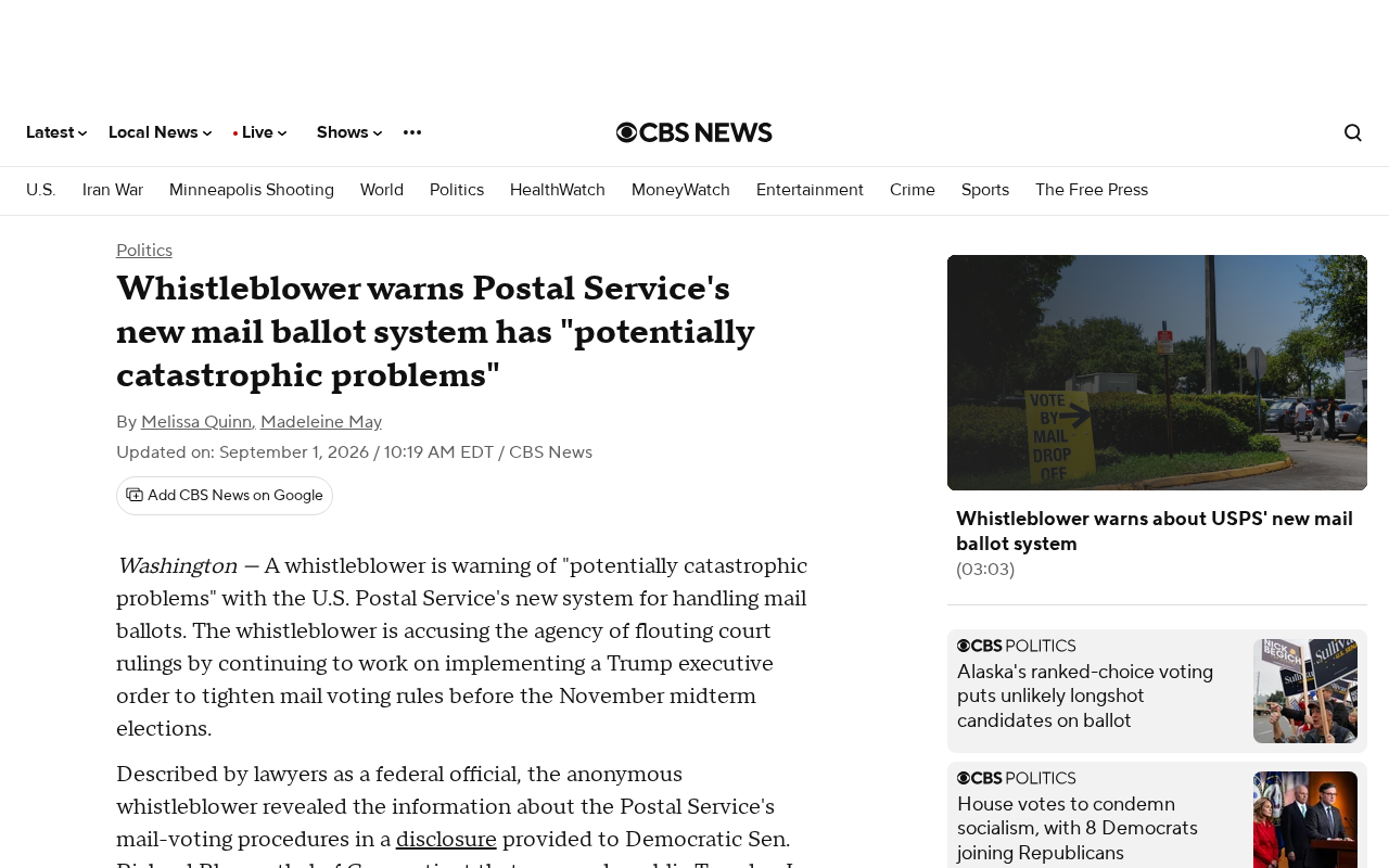 USPS Whistleblower Warns of Catastrophic Vulnerabilities in Mail Ballot Processing System