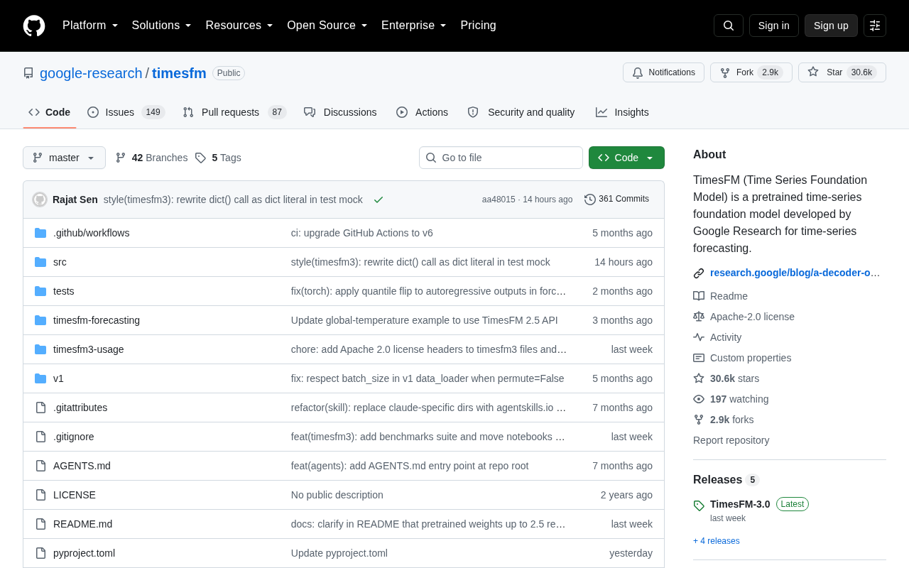 谷歌TimesFM深度解析:零样本时间序列预测基础模型