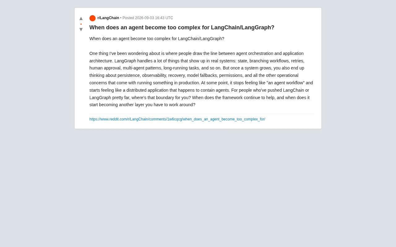 LangGraph的边界:Agent何时变成分布式应用?