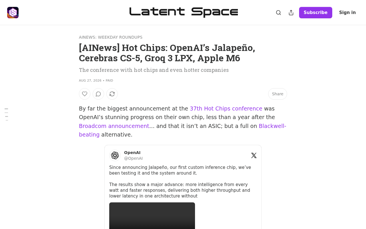 Hot Chips Conference: The AI Chip Arms Race Escalates Across the Board
