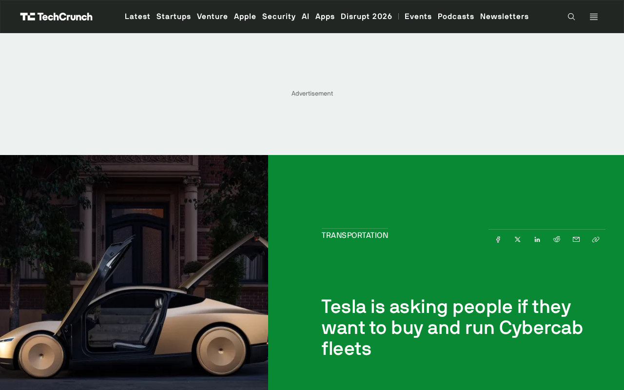 Tesla Opens Cybercab Fleet Purchases, Moving Robotaxi Commercialization Toward a Platform Model