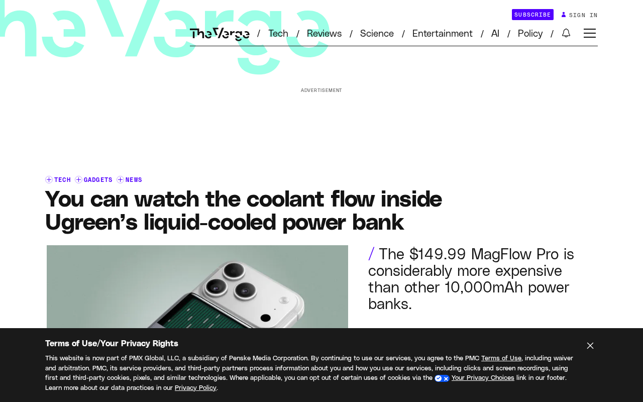 绿联MagFlow Pro液冷充电宝评析:可视冷却液设计值不值149美元