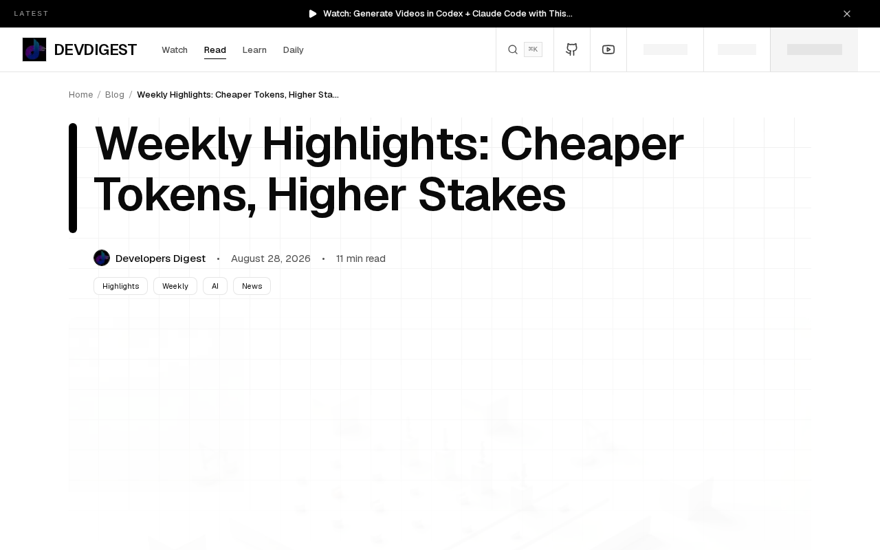 AI Token价格持续下降,开发者面临更高技术赌注