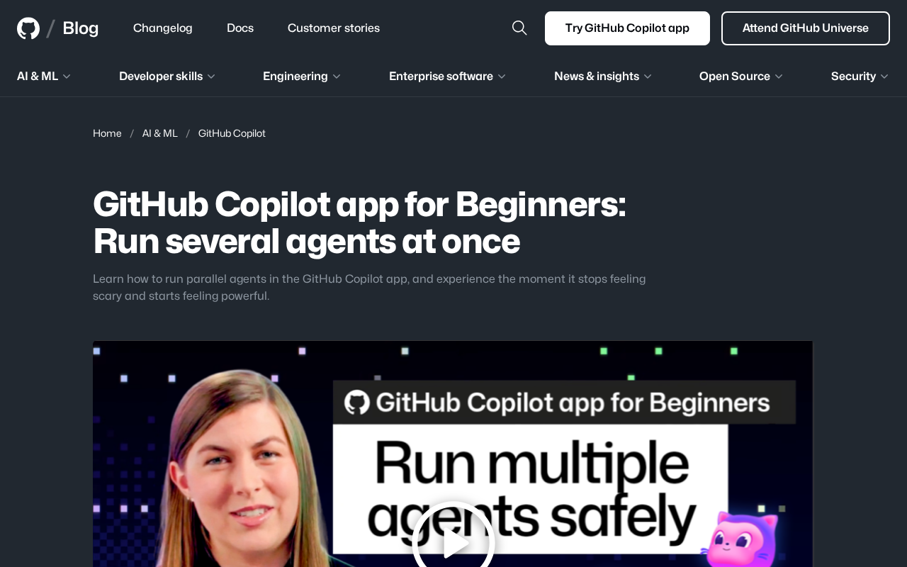 GitHub Copilot并行智能体:同时运行多个AI Agent提升开发效率