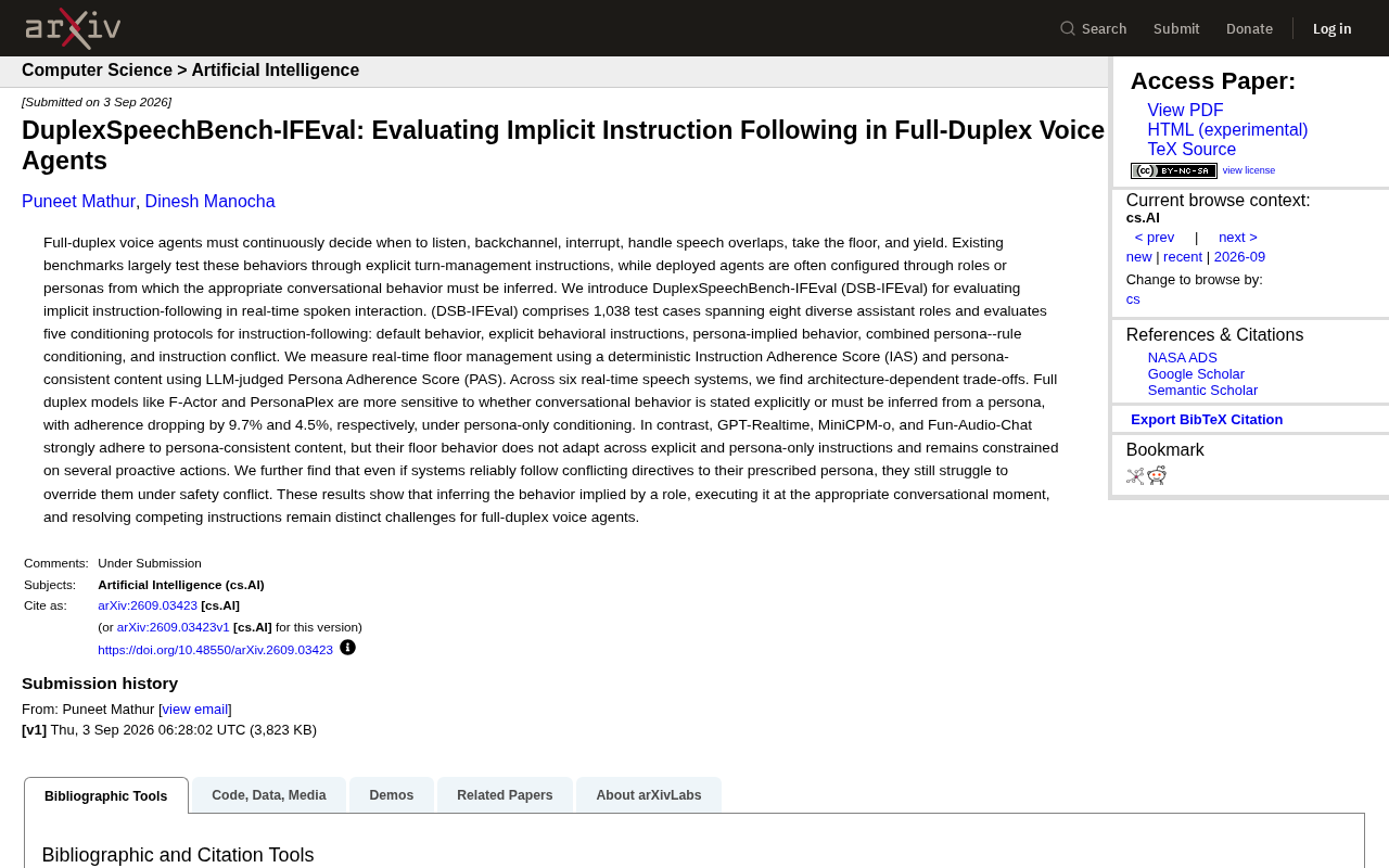 Implicit Instruction Following in Full-Duplex Voice Assistants: DSB-IFEval Benchmark Analysis