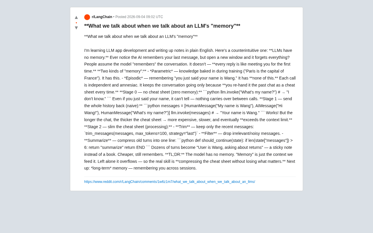 Deconstructing LLM "Memory": It's Really Just Context Feeding