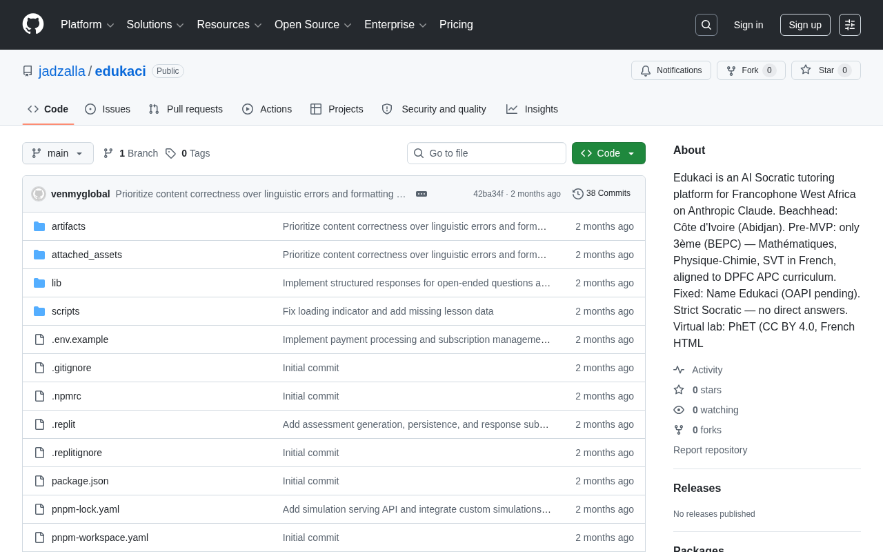 Edukaci: Building an AI Socratic Tutoring Platform for Francophone West Africa with Claude