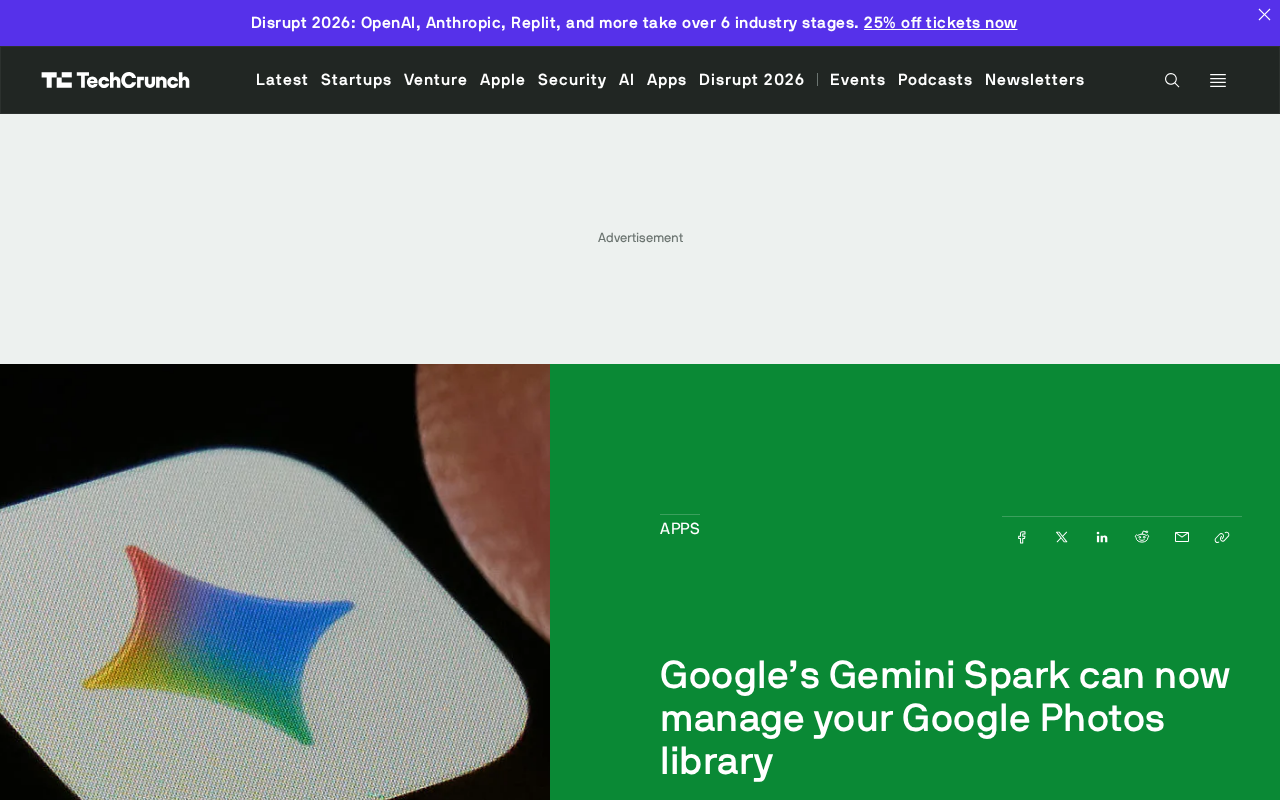 Google Gemini Spark Managing Photos