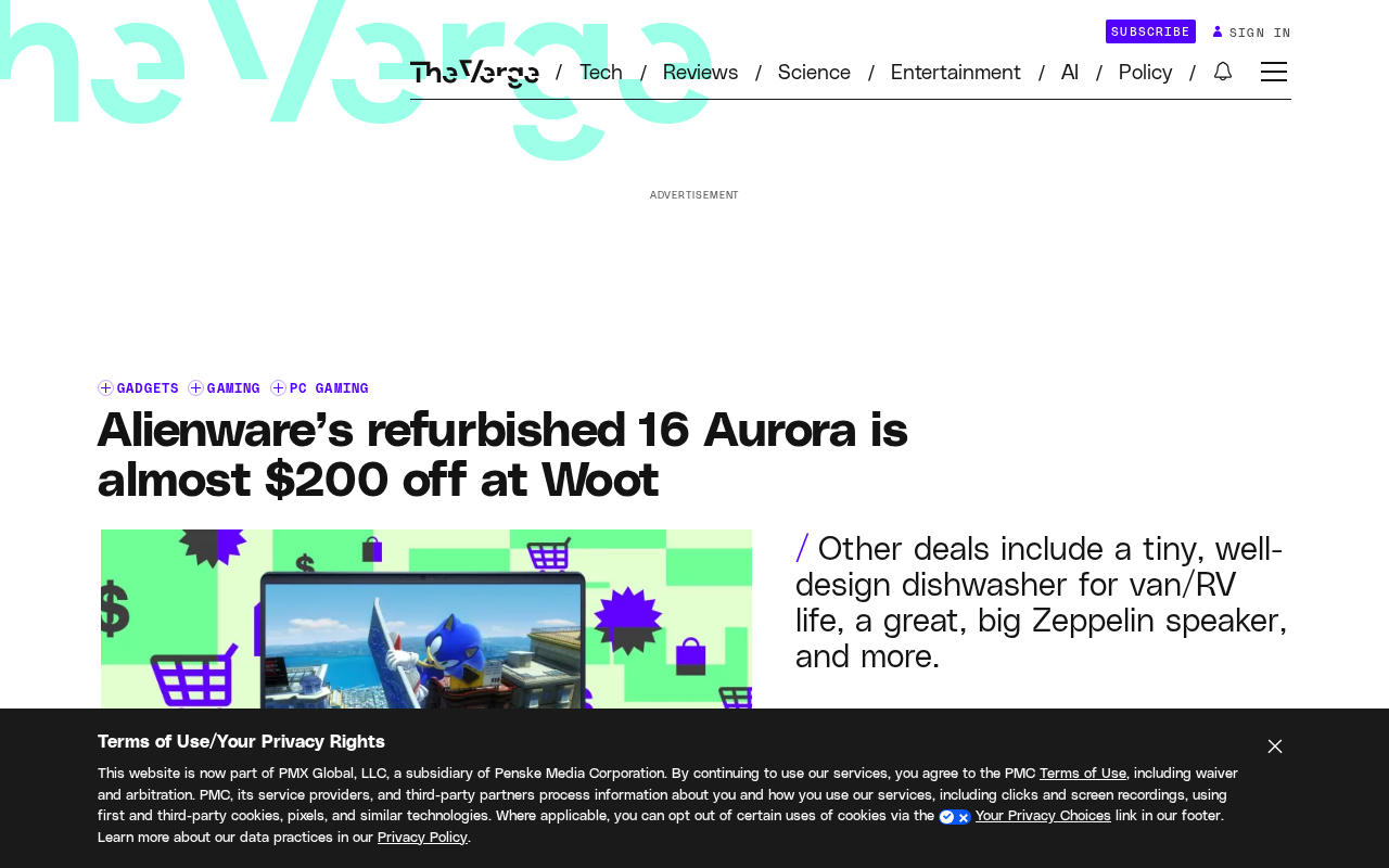 Dell Alienware 16 Aurora Refurbished: Is It Worth Buying at $200 Off?