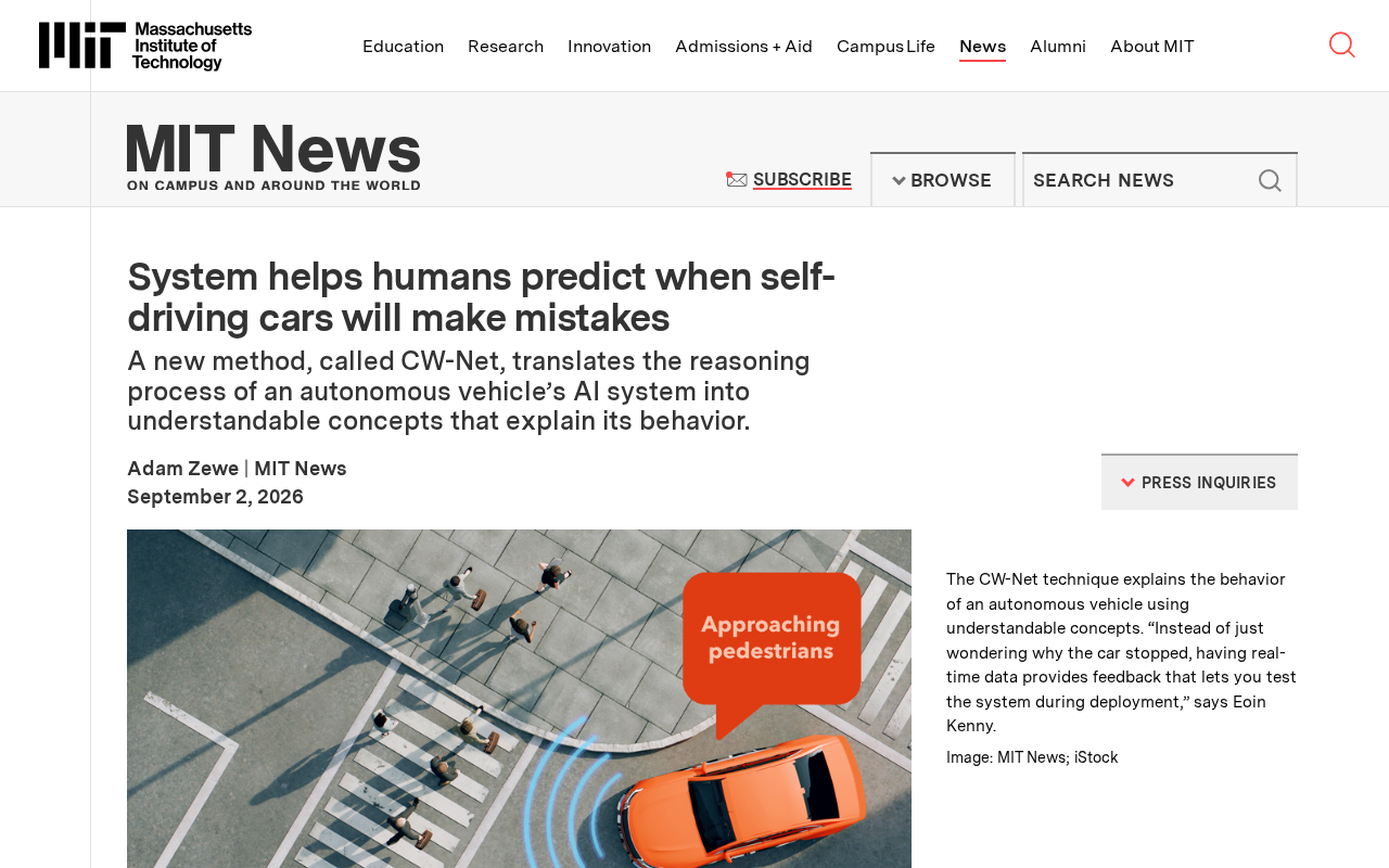 MIT Proposes CW-Net: Making Autonomous Driving AI Decision-Making Explainable and Predictable